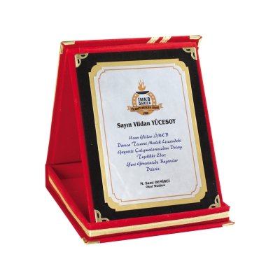 Məxmər Plaket